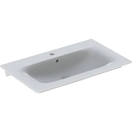 Раковина Geberit Selnova Square 80 см, білий глянець (500.995.00.1)