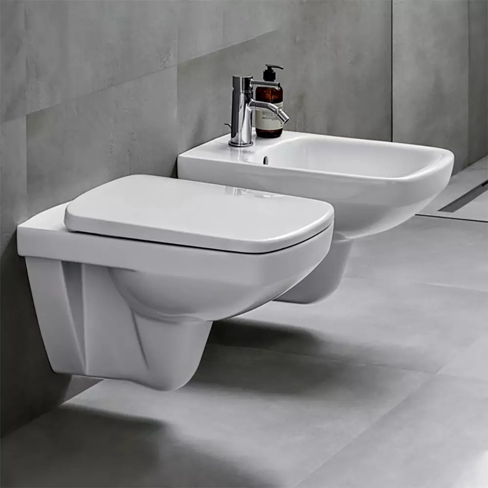 Унітаз підвісний Geberit Selnova Square з сидінням Soft Close (501.961.00.1) Фото - 1