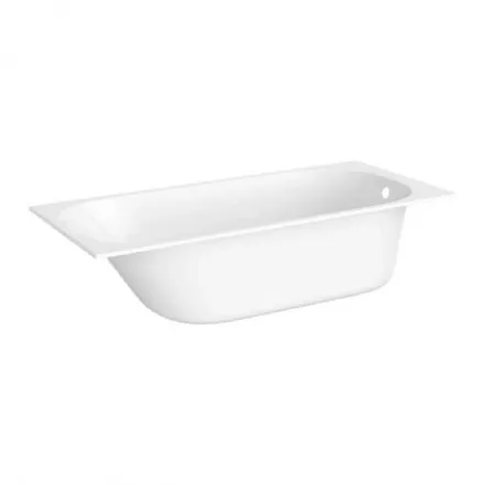 Ванна акриловая Geberit Selnova Square 160х70 см с ножками (554.382.01.1)