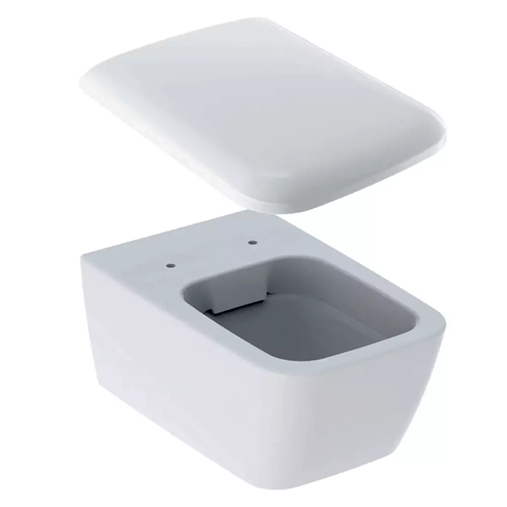 Кришка для унітазу Geberit iCon Square, Soft-Close (571910000) Фото - 6