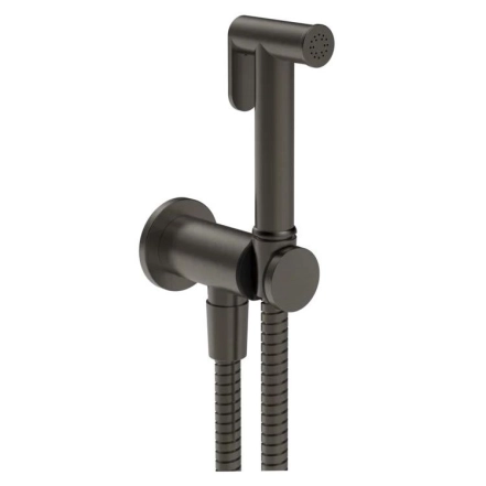 Гигиенический душ Gessi Origini, Black Metal Brushed PVD (14331707)