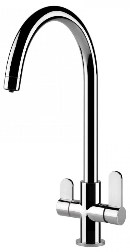 Смеситель для кухни Gessi Helium, хром (17947031)