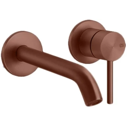 Настінний змішувач GESSI із вбудованою частиною, Copper Brushed PVD (54086-708)