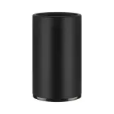 Настольная рюмка Gessi Origini, черная, Black Metal Brushed PVD (58532707)