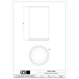 Настольная рюмка Gessi Origini, черная, Black Metal Brushed PVD (58532707) Фото - 1