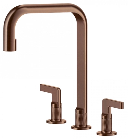 Змішувач для кухні Gessi Inciso, Copper Brushed PVD (58701708)