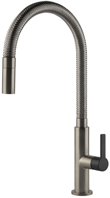 Змішувач для кухні Gessi Mesh, Finox/Matt Black (60003599)