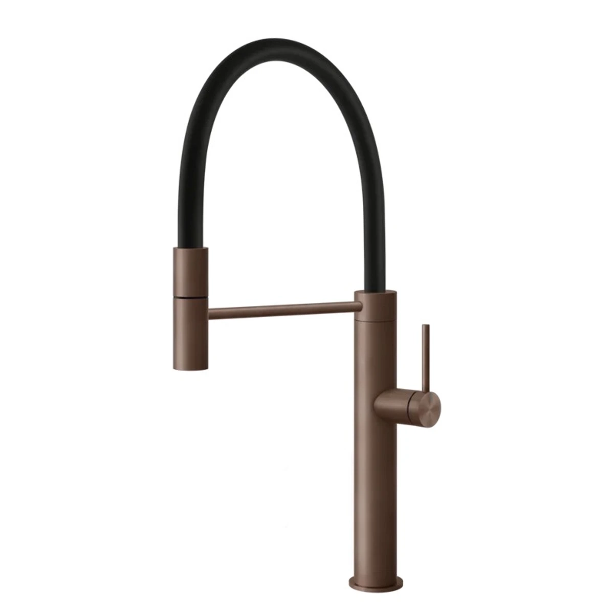 Змішувач для кухні Gessi 316, 708 Copper Brushed PVD (60010708)