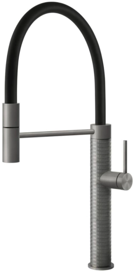 Смеситель для кухни Gessi 316 FLESSA, Steel Brushed (60012239)