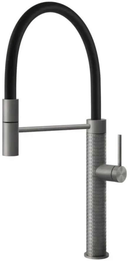 Змішувач для кухні Gessi 316 FLESSA, Steel Brushed (60012239)