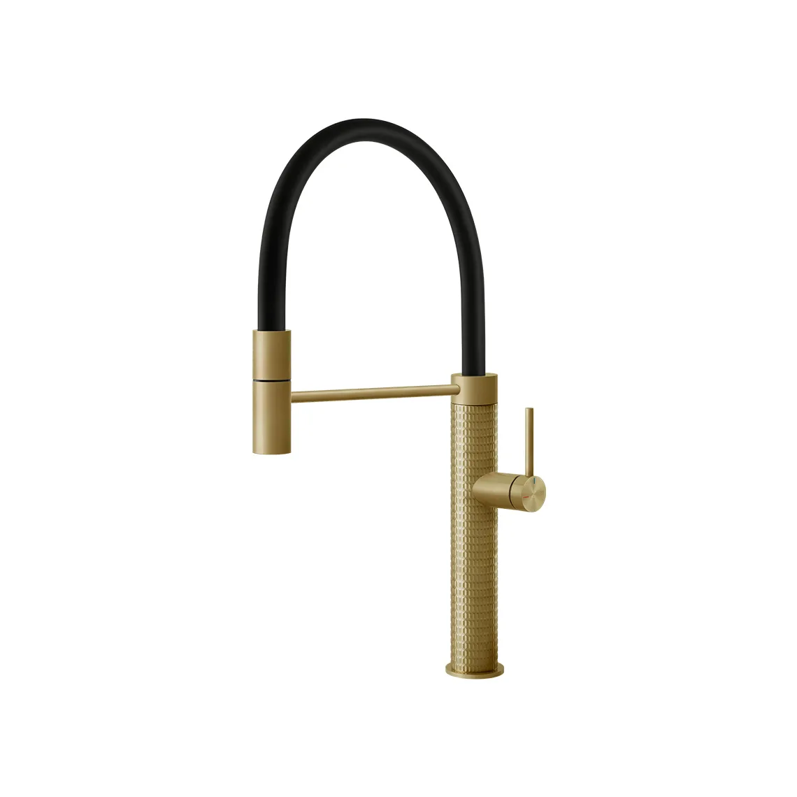 Змішувач для кухні Gessi 316 Kitchen Meccanica, Brushed Brass PVD (60012727)