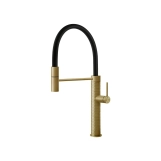 Змішувач для кухні Gessi 316 Kitchen Meccanica, Brushed Brass PVD (60012727)