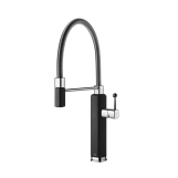 Змішувач для кухні Gessi Happy, Black XL (60061299)