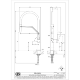 Смеситель для кухни Gessi Stelo, хром (60315031) Фото - 1