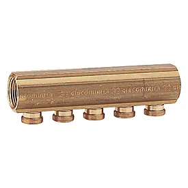 Колектор GIACOMINI ЗР 6 виходівх1"х3/4" EUROKONUS (R551SY066) 