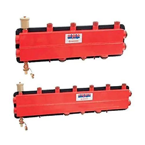 Коллектор котельный GIACOMINI 1"1/4 x 1" 3 -выхода в изоляции (R586SEY03)