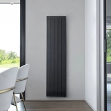 Радіатор алюмініевий GLOBAL OSKAR 1600  black Фото - 1