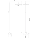 Душова система Globus Lux QUEENSLAND GLQU-0077 Фото - 1