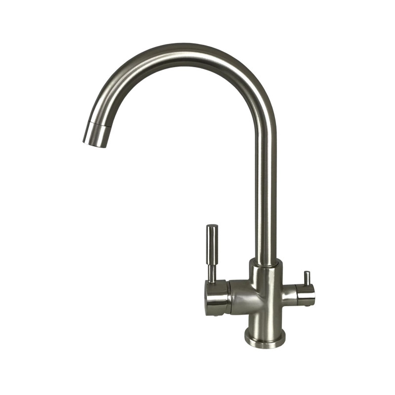 Смеситель для кухни под осмос Globus Lux LAZER GLLR-0333-8-StSTEEL Фото - 3