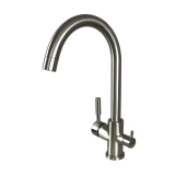 Смеситель для кухни под осмос Globus Lux LAZER GLLR-0333-8-StSTEEL Фото - 2