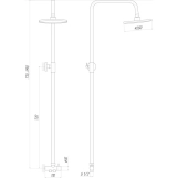 Душова колона Globus Lux LAZER GL-BAR-0101 Фото - 1