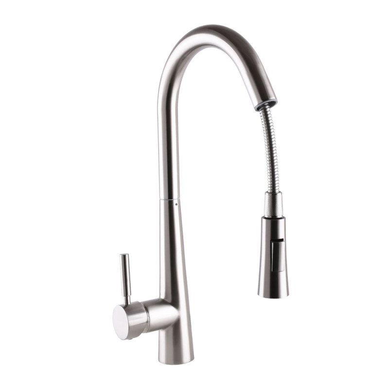 Змішувач для кухні Globus Lux LAZER GLLR-1033-StSTEEL Фото - 3