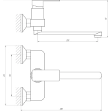 Смеситель для кухни Globus Lux Milano GLM-0104 Фото - 1