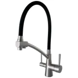 Змішувач для кухні під осмос Globus Lux LAZER GLLR-0700-8-STSTEEL