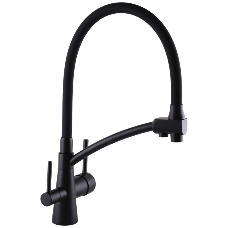 Смеситель для кухни под осмос Globus Lux LAZER GLLR-0700-10-BB Фото - 3