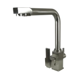 Смеситель для кухни под осмос Globus Lux LAZER GLLR-0100-8-STSTEEL Фото - 4