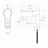 Змішувач для біде Globus Lux Dolly GLD-0106 Фото - 1