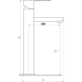 Смеситель для умывальника Globus Lux SICILIA SBQ-201 Фото - 1