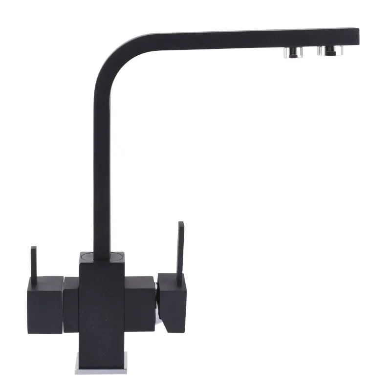 Смеситель для кухни под осмос Globus Lux LAZER GLLR-0111-1-ONIX Фото - 4
