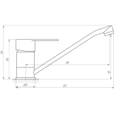 Смеситель для кухни Globus Lux MAIN SM-203 Фото - 1