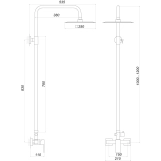 Душевая система Globus Lux SICILIA SBQ-SH-105 Фото - 4