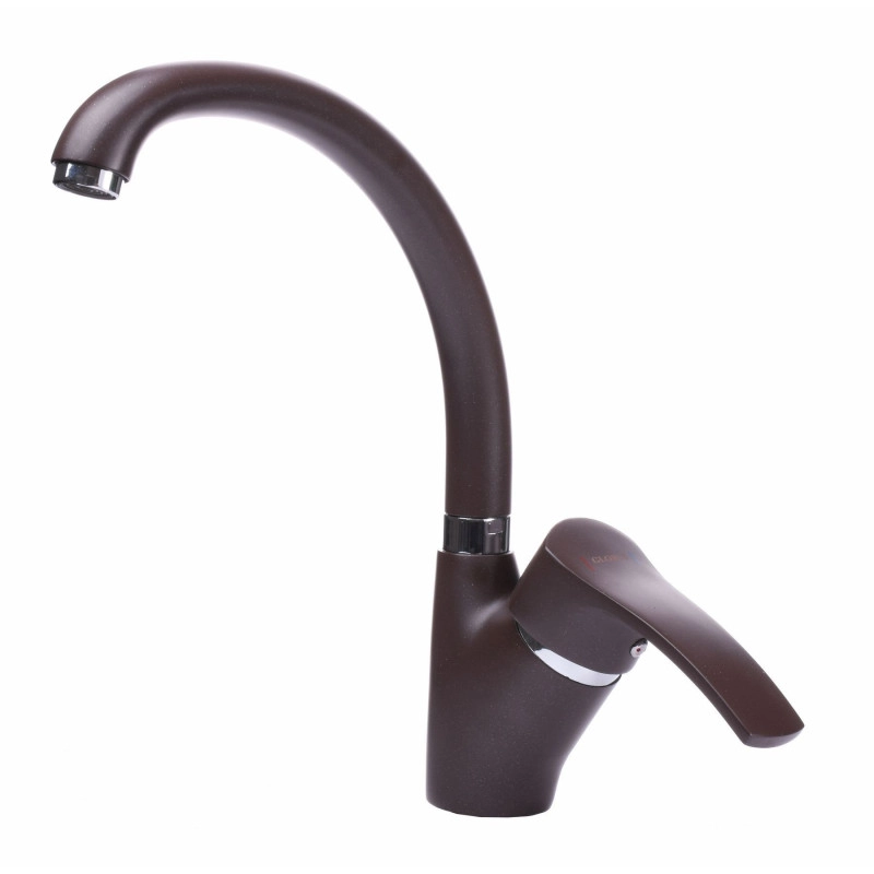 Смеситель для кухни Globus Lux QUEENSLAND GLQU-0203S-BIG-6-MARONE Фото - 2