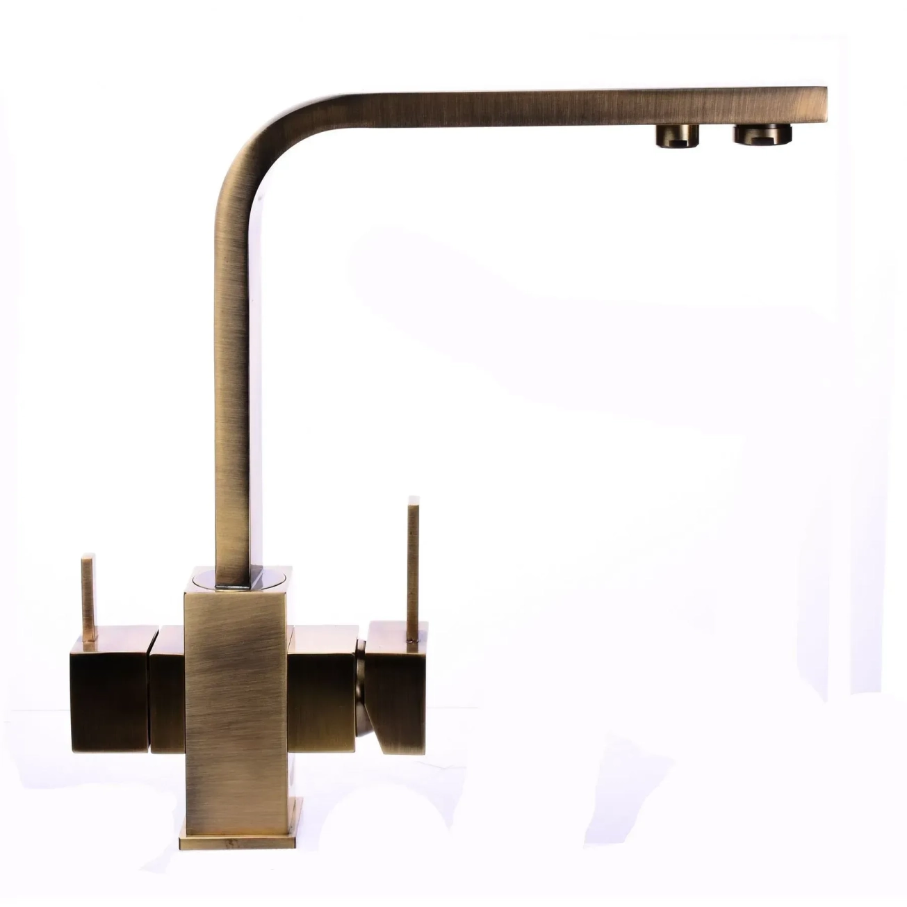 Змішувач для кухні під осмос Globus Lux LAZER GLLR-0111-9-BRONZE Фото - 2