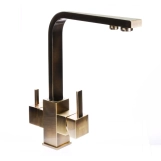 Змішувач для кухні під осмос Globus Lux LAZER GLLR-0111-9-BRONZE Фото - 3