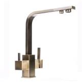 Змішувач для кухні під осмос Globus Lux LAZER GLLR-0111-9-BRONZE Фото - 4