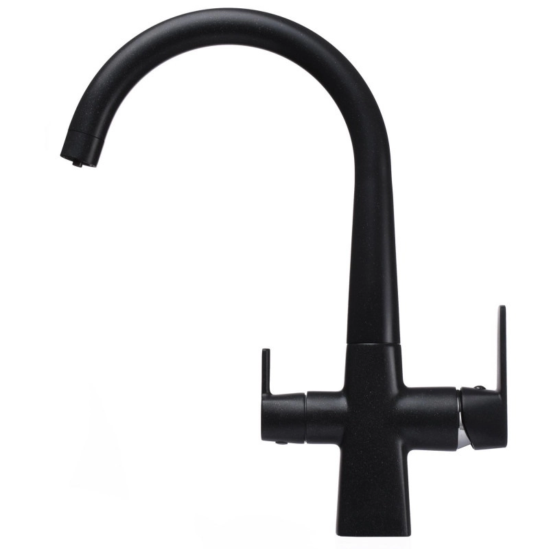 Смеситель для кухни под осмос Globus Lux LAZER GLLR-0999-1-ONIX Фото - 1