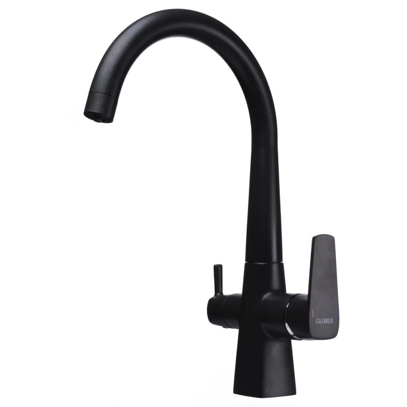 Смеситель для кухни под осмос Globus Lux LAZER GLLR-0999-1-ONIX Фото - 2