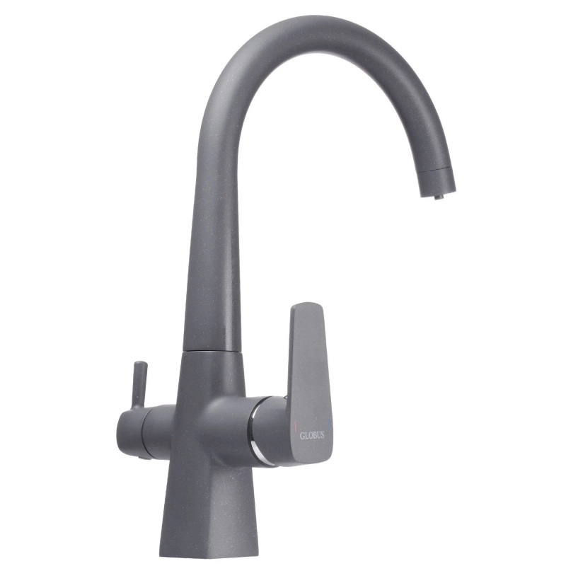 Змішувач для кухні під осмос Globus Lux LAZER GLLR-0999-3-TITANIUM Фото - 2