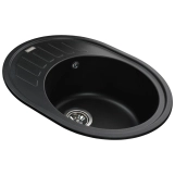 Гранитная мойка Globus Lux ARNO черный 620х500мм-А0002 Фото - 1