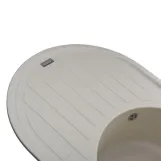 Гранитная мойка Globus Lux OHARA слоновая кость 770х500мм-А0005 Фото - 2