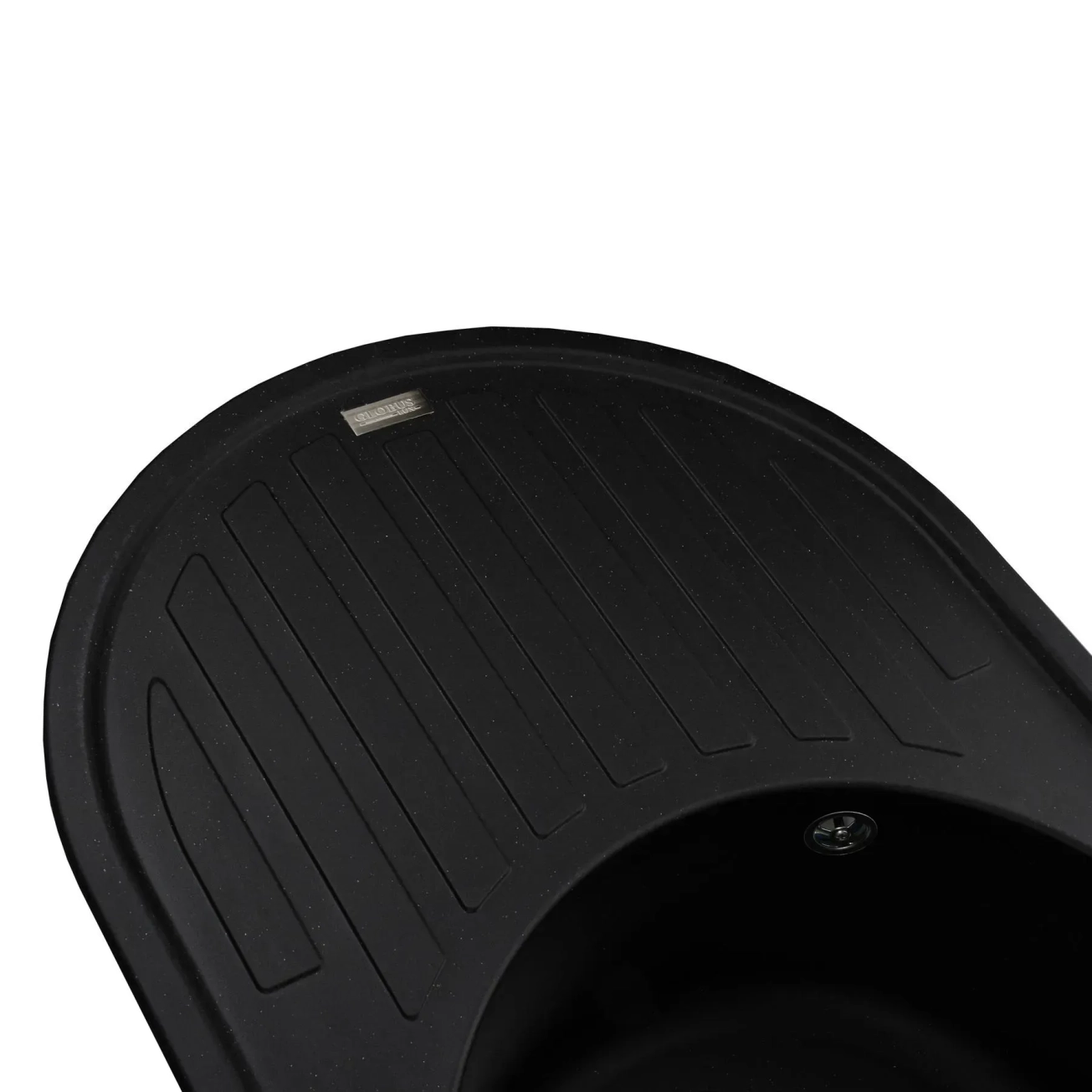 Гранітна мийка Globus Lux OHARA чорний 770х500мм-А0002 Фото - 2