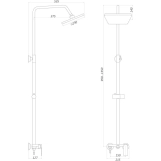 Душова система Globus Lux LAGUNA GLA-0005N Фото - 1