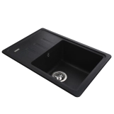 Гранітна мийка Globus Lux MONO графіт 620х435мм-А0001 Фото - 2