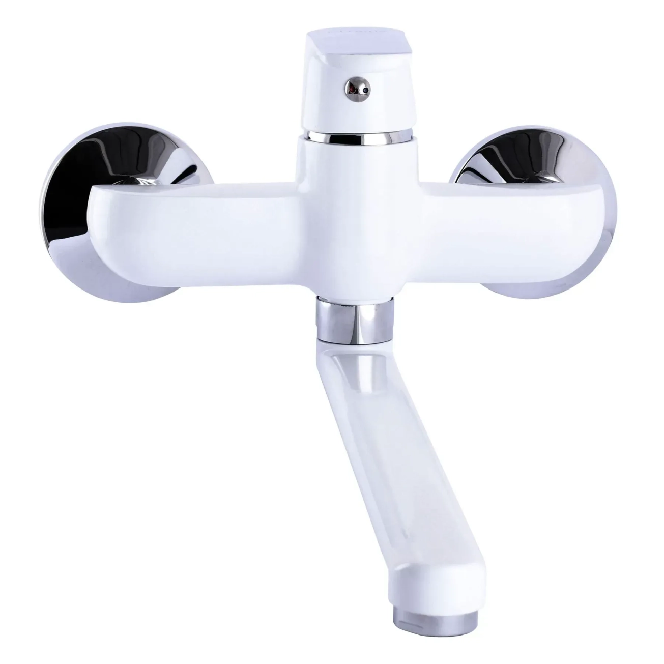 Смеситель для кухни со стены Globus Lux Laguna GLA-0104-7-WHITE Фото - 2