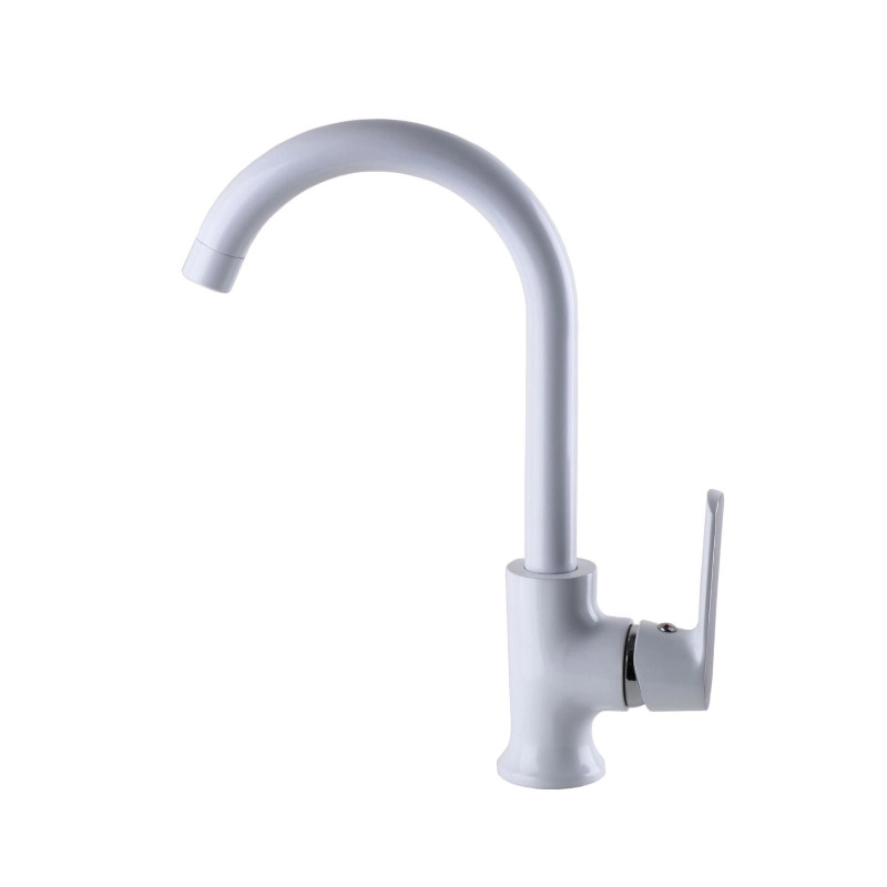 Смеситель для кухни Globus Lux Laguna GLA-0203SL-7-WHITE Фото - 2