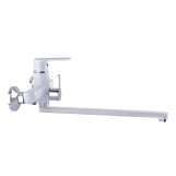 Смеситель для ванной Globus Lux Laguna GLA-0208-7-WHITE EURO Фото - 1
